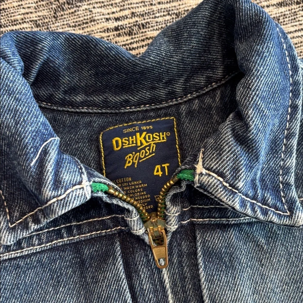 Vintage OshKosh toddler denim jacket